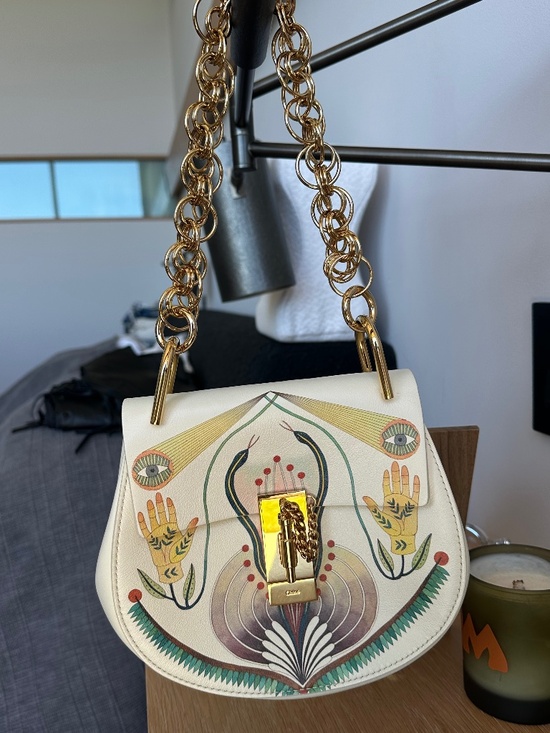 Chloe Handbags - CHLOE Rare Bijou Drew Chain Crossbody Bag